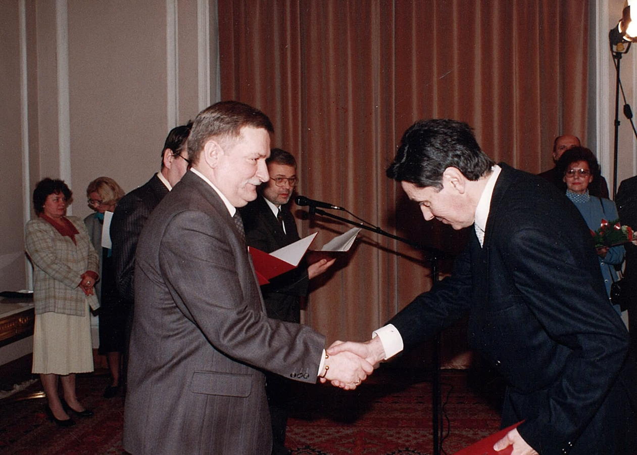 Nominacja profesorska, Belweder, 1992